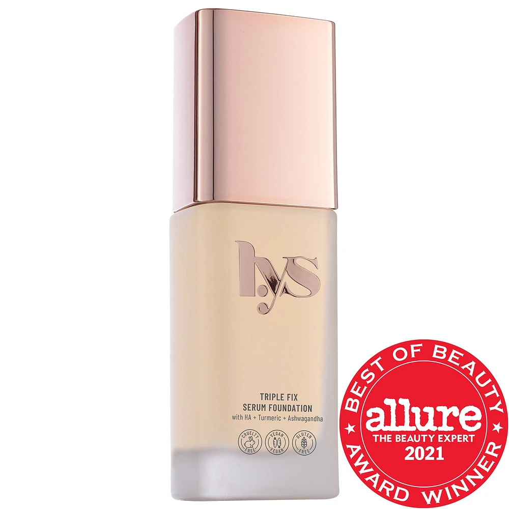 LYS Beauty Triple Fix Serum Foundation 1 oz/ 30 mL