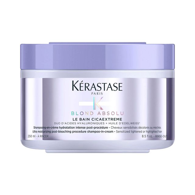 Kérastase Blond Absolu Moisturizing Cream Shampoo for Very Damaged Blonde Hair 8.5 oz/ 250 mL