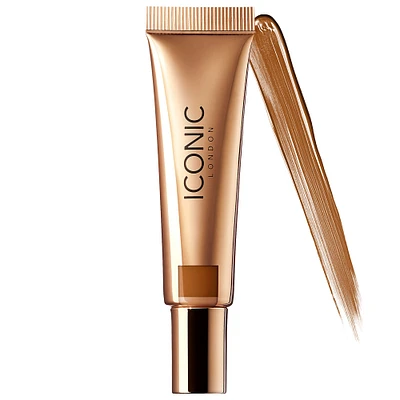 Iconic London Sheer Bronze Liquid Bronzer Caramel Glow 0.42 oz/ 12.5 mL
