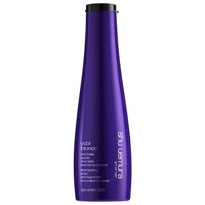 shu uemura Yūbi Blonde Anti-Brass Purple Shampoo for Blonde Hair 10 oz/ 300 mL