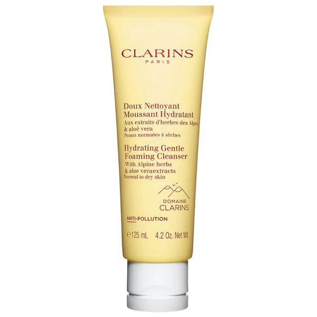 Clarins Hydrating Gentle Foaming Cleanser with Aloe Vera 4.5 oz / 125 mL
