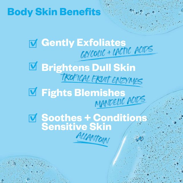Good Body Skin AHA + Enzyme Exfoliating Body Wash