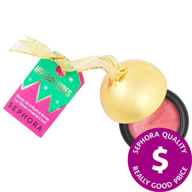 Mini Holiday Vibes Lip Gloss Ornament