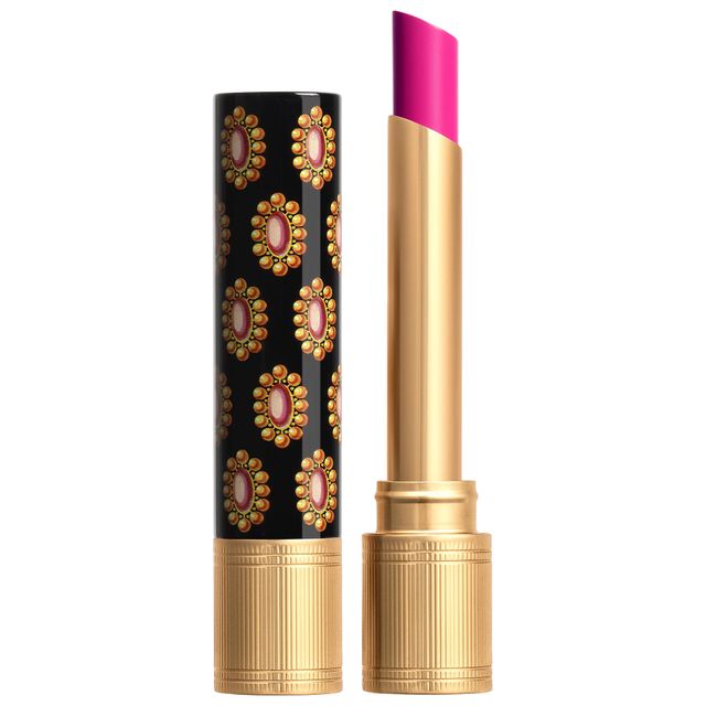 Gucci Glow & Care Shine Lipstick 402 Vantine Fucshia 0.06 oz/ 1.8 mL