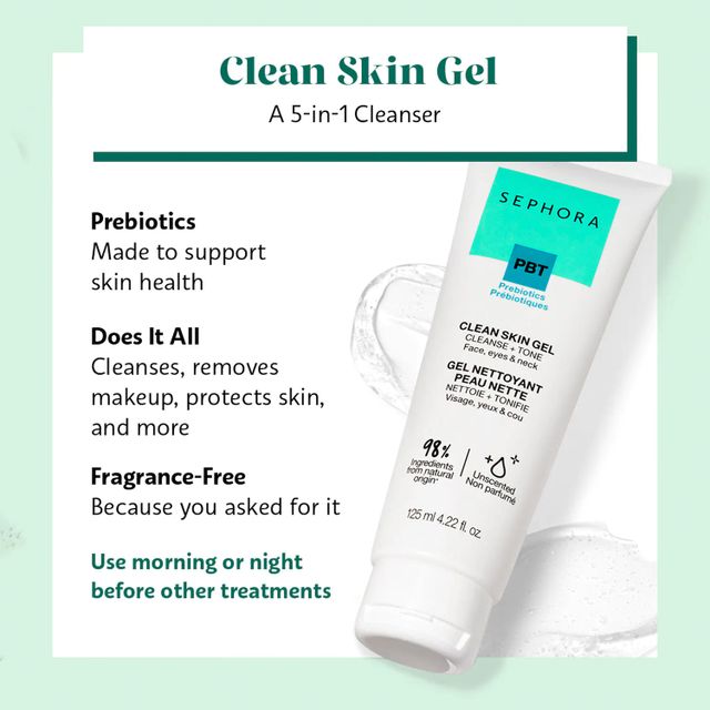 Clean Skin Gel Cleanser with Prebiotics