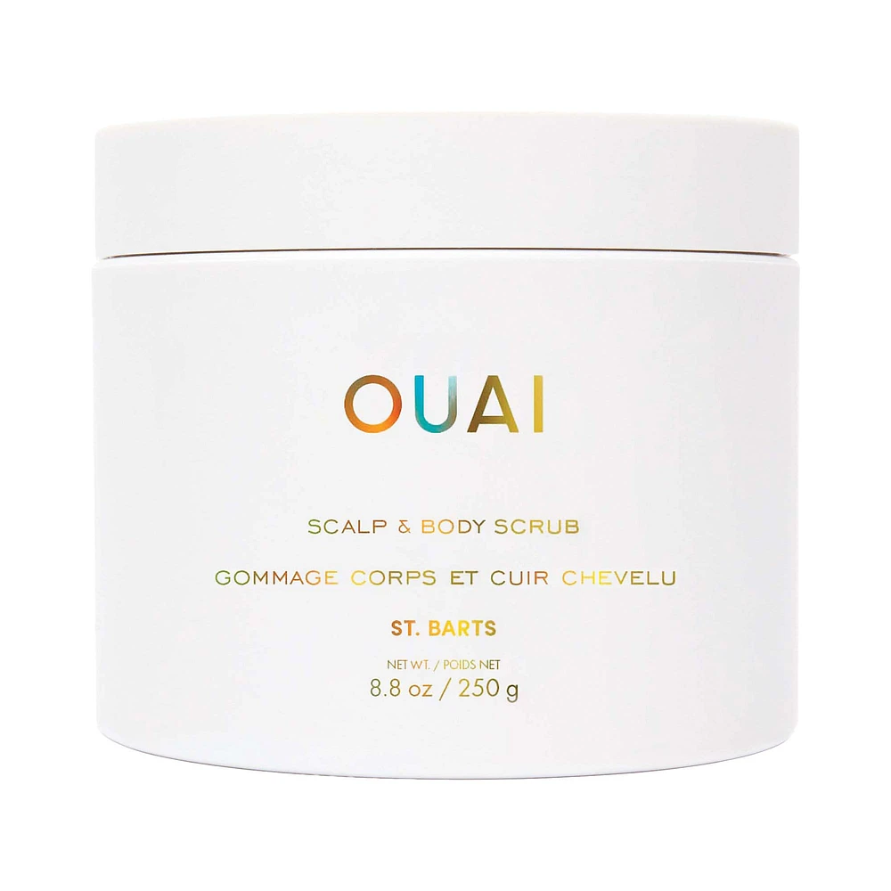 OUAI St. Barts Cleansing Scalp & Body Sugar Scrub 8.8 oz/ 250 g