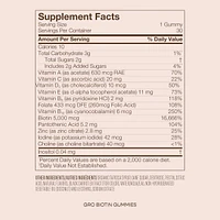 GRO Biotin Gummies for Thinning Hair
