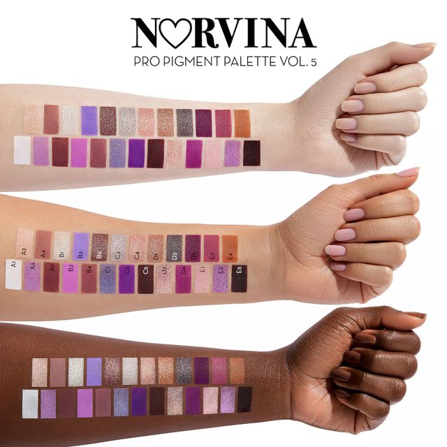 Norvina® Pro Pigment Palette Vol. 5 for Face & Body