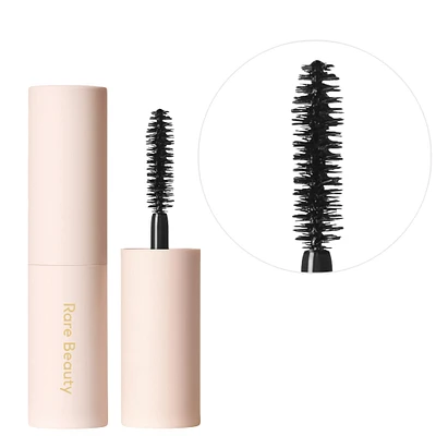 Rare Beauty by Selena Gomez Mini Perfect Strokes Universal Volumizing Mascara Black 0.27 oz/ 8 mL