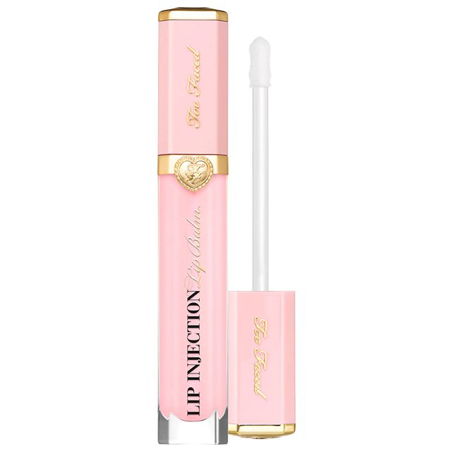 Too Faced Lip Injection Power Plumping Hydrating Liquid Lip Balm Clear Pink 0.24 oz/ 7 mL