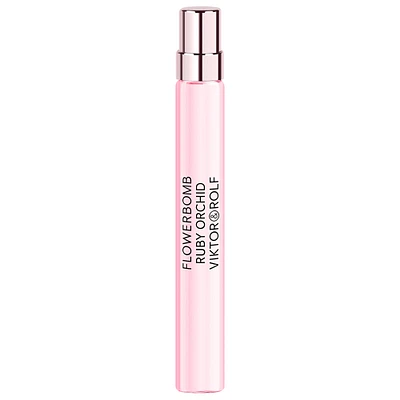 Viktor & Rolf Flowerbomb Ruby Orchid Eau de Parfum Travel Spray with Vanilla & Peach 0.34 oz eau de parfum spray