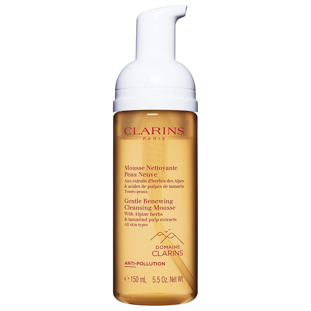 Clarins Gentle Renewing Cleansing Mousse 5.5 oz/ 150 mL