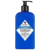 Jack Black Turbo Body Lotion Energizing Gel Moisturizer with Eucalyptus & Aloe 16 oz/ 473 mL