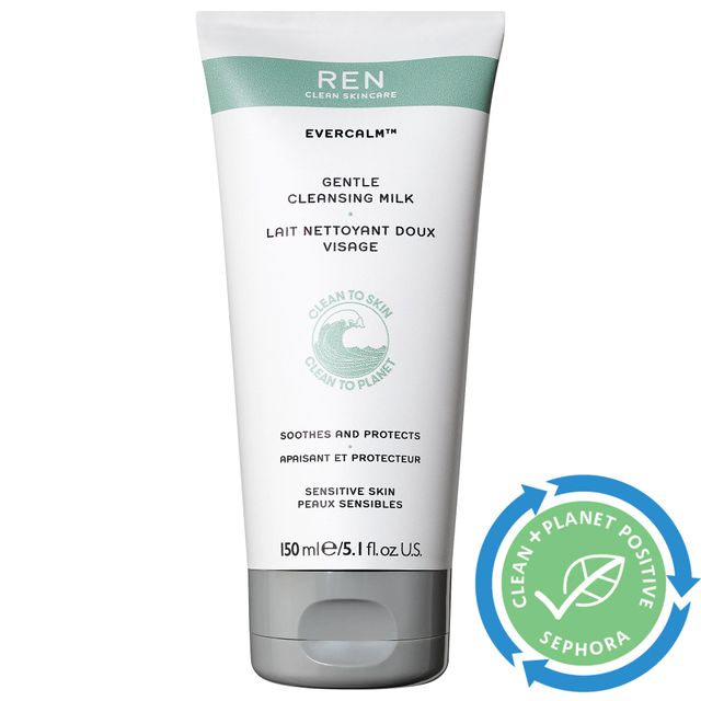 REN Clean Skincare Evercalm Gentle Cleansing Milk 5.1 oz/150 mL