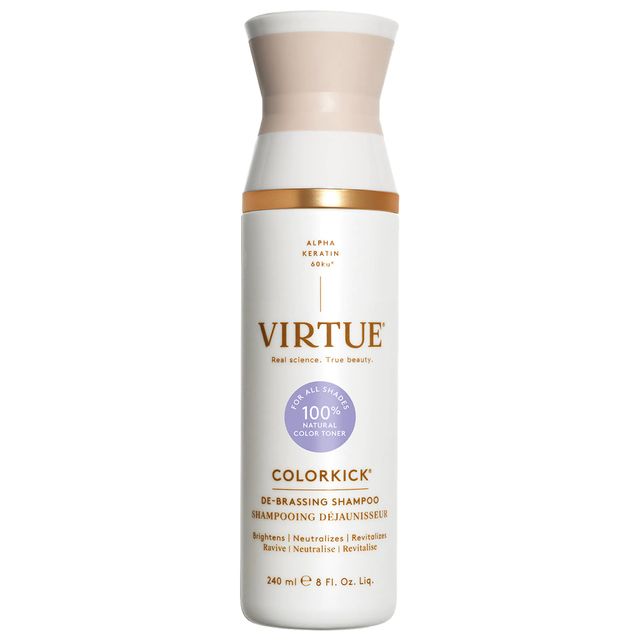 Virtue ColorKick® Debrassing Blue - Purple Shampoo 8 oz/ 240 mL