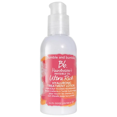 Bumble and bumble Hairdresser's Invisible Oil Ultra Rich Hyaluronic Treatment Lotion 3.4 oz/ 100 mL