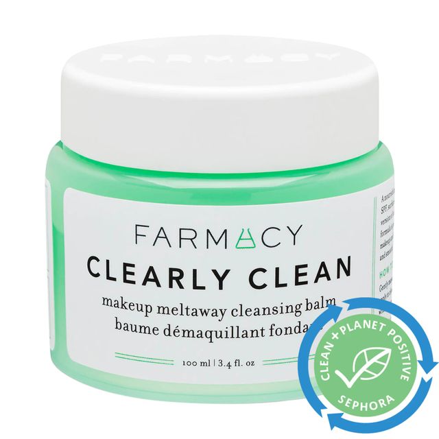 Farmacy Clearly Clean Makeup Removing Cleansing Balm 3.4 oz/ 100 mL
