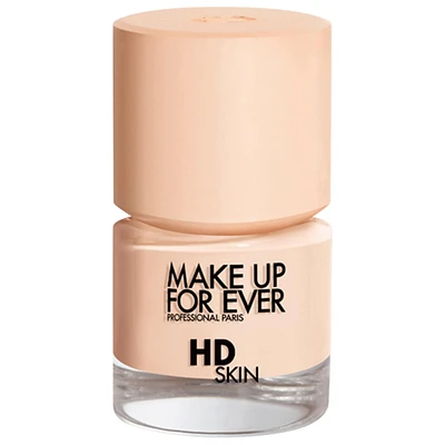MAKE UP FOR EVER Mini HD Skin Undetectable Longwear Foundation 1R02 Cool Alabaster 0.04 oz / 12 mL