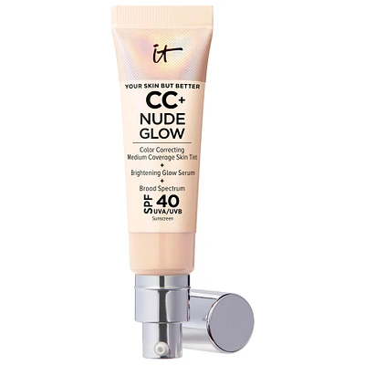 CC+ Nude Glow Lightweight Foundation + Serum with SPF 40 and Niacinamide