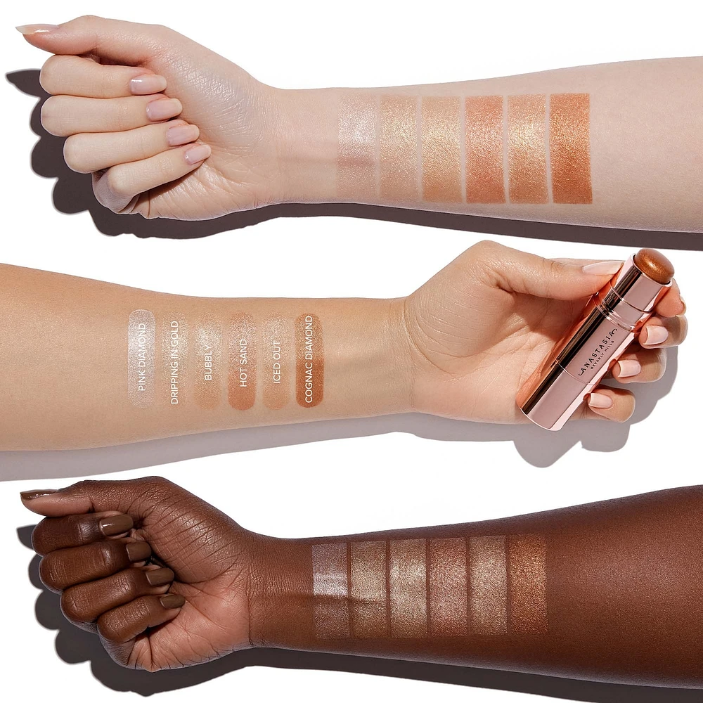Cream Stick Highlighter with Brush Applicator