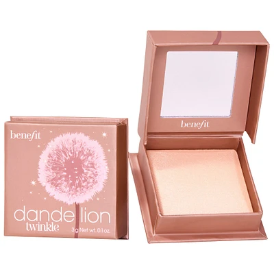 Benefit Cosmetics Dandelion Twinkle Shimmer Finish Powder Highlighter Full Size 0.1 oz / 3 g