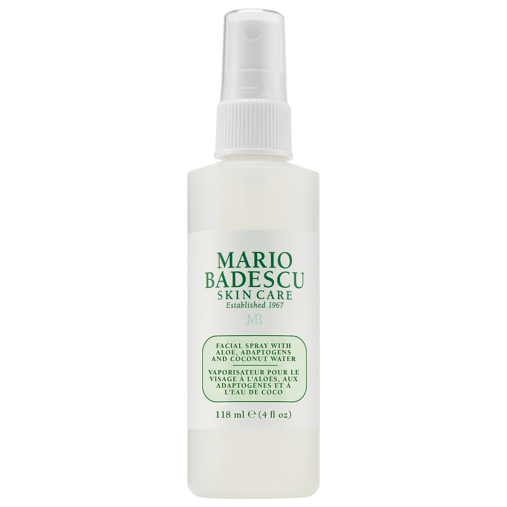 Mario Badescu Facial Spray with Aloe Adaptogens, and Coconut Water 4 oz / 118 mL