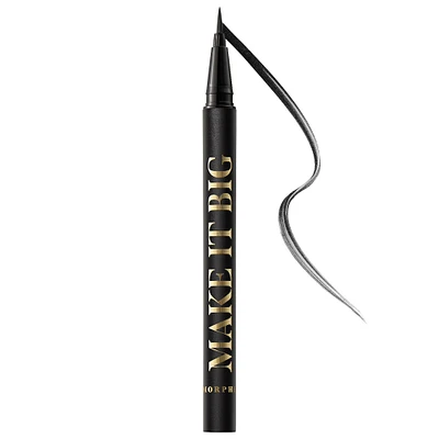 Morphe Make It Big Brush-Tip Liquid Liner Bold Black 0.019 oz/ 0.55 mL