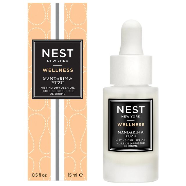 NEST New York Mandarin & Yuzu Misting Diffuser Oil 0.5 oz/ 15 mL