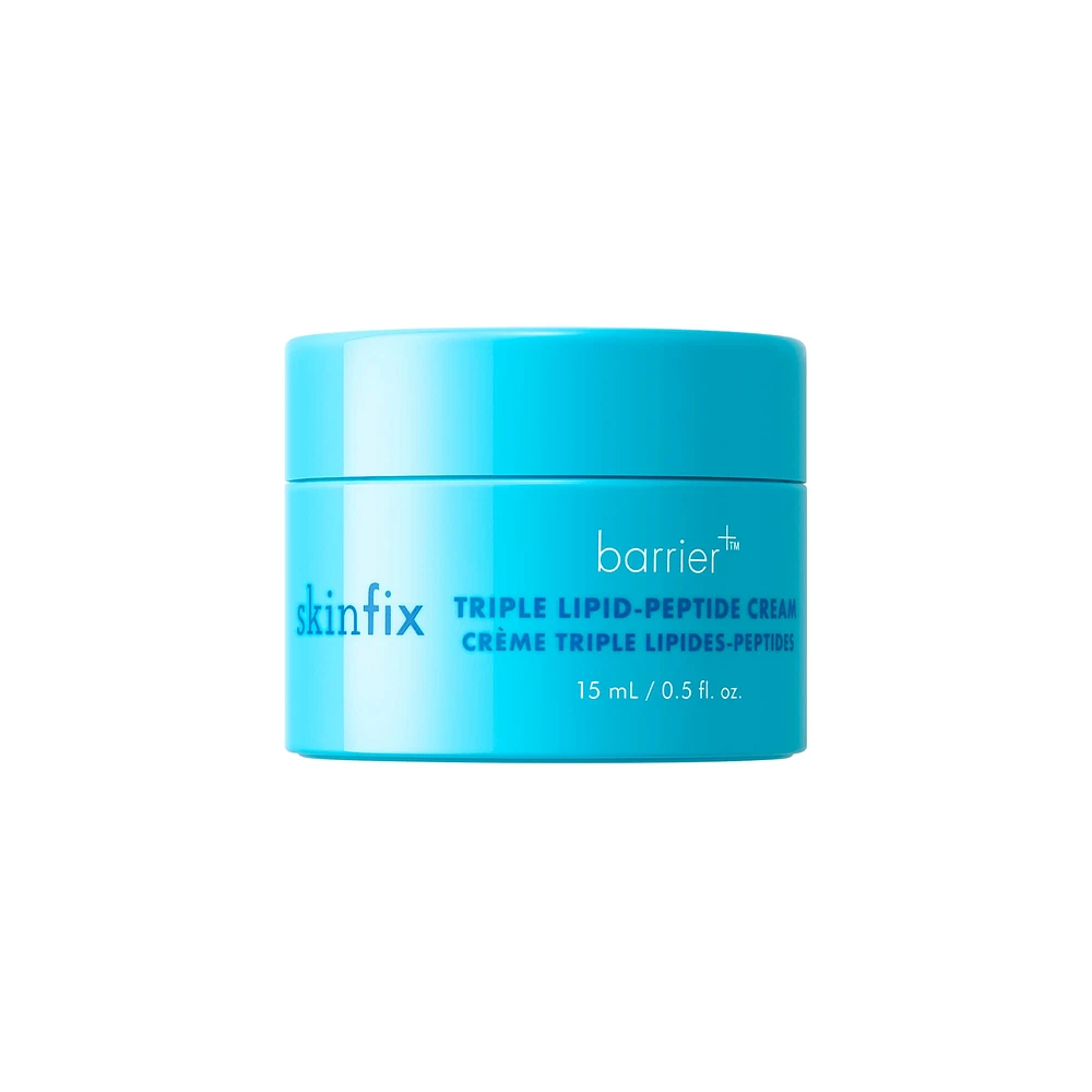 Skinfix Mini barrier+ Strengthening and Plumping Triple Lipid-Peptide Refillable Cream with B-L3 0.5 oz / 15 mL