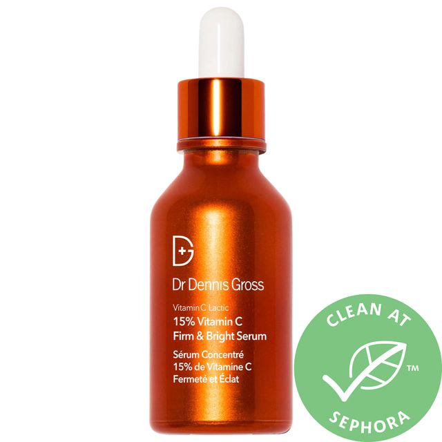 Dr. Dennis Gross Skincare Vitamin C Lactic 15% Firm & Bright Serum 1 oz / 30 mL