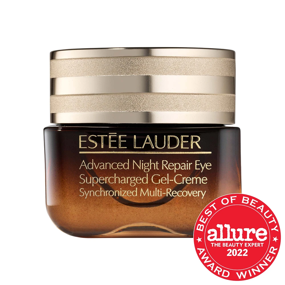 Estée Lauder Advanced Night Repair Eye Supercharged Gel-Creme Eye Cream with Hyaluronic Acid and Vitamin E 0.5 oz / 15 mL