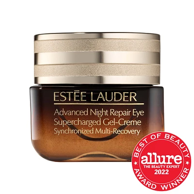 Estée Lauder Advanced Night Repair Eye Supercharged Gel-Creme Eye Cream with Hyaluronic Acid and Vitamin E 0.5 oz / 15 mL
