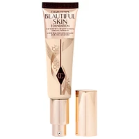 Charlotte Tilbury Beautiful Skin Medium Coverage Liquid Foundation with Hyaluronic Acid 1 oz/ 30 ml
