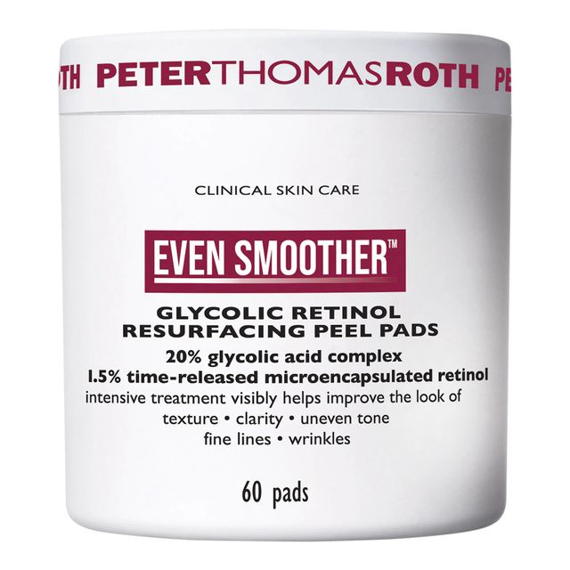 Peter Thomas Roth Even Smoother™ Glycolic Retinol Resurfacing Peel Pads 60 pads