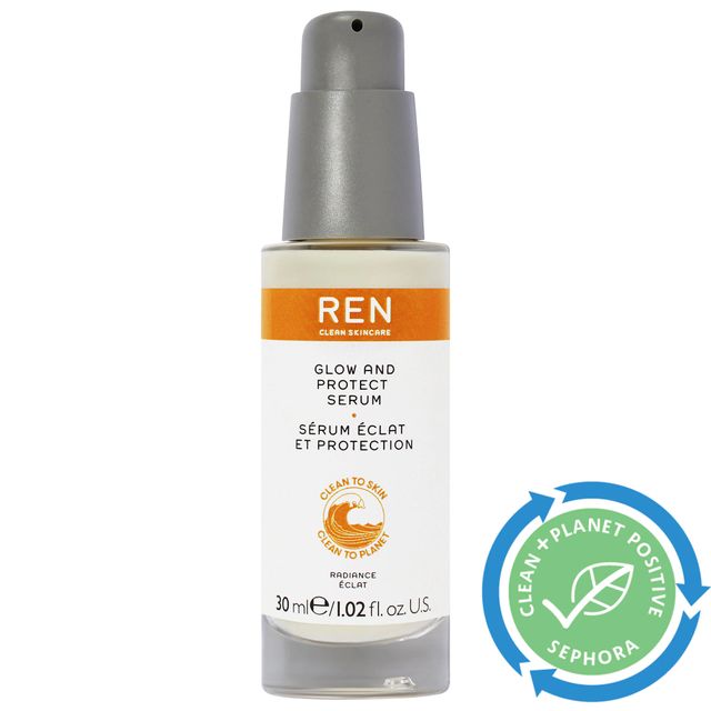 REN Clean Skincare Radiance Vitamin C Glow Serum 1 oz/ 30 mL