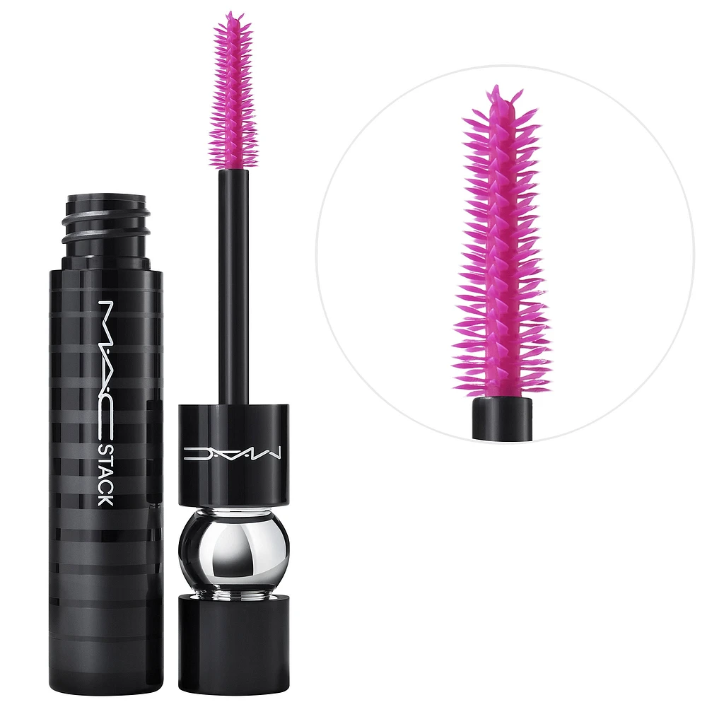 MAC Cosmetics MACStack Buildable Volumizing and Lengthening Clump-Resistant Mascara 0.40 oz/ 12 mL