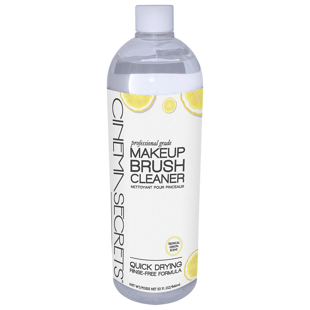 Cinema Secrets Professional Makeup Brush Cleaner - Lemon 32 oz / 946 mL