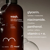 wash - pH-balanced body and bubble bath