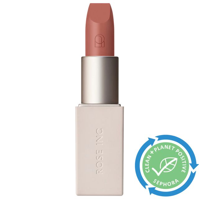 ROSE INC Satin Lip Color Refillable Hydrating Lipstick 0.14 oz /