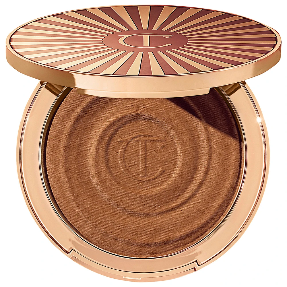 Charlotte Tilbury Beautiful Skin Sun-Kissed Glow Cream Bronzer 2 Medium 0.74 oz / 21 g