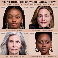Fond de teint Soin et Éclat Teint Idole Ultra Wear avec acide hyaluronique