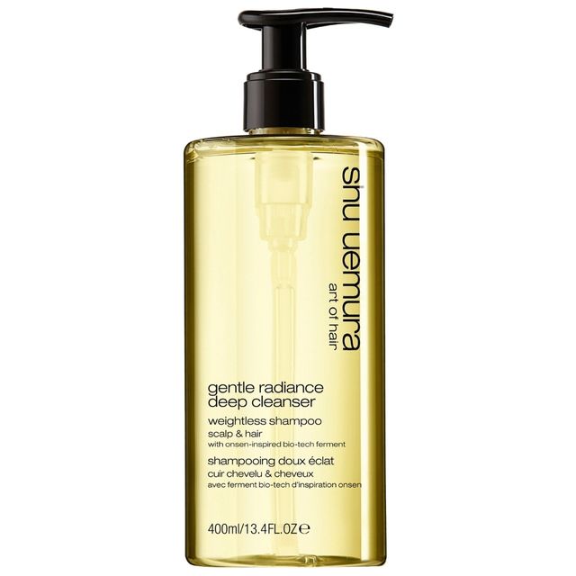 shu uemura Gentle Radiance Clarifying Shampoo for All Scalp & Hair Types 13.4 oz / 400 mL