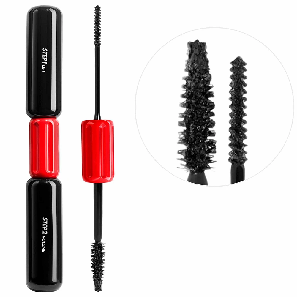 MAKE UP FOR EVER The Professionall 24HR Double-Ended Lifting & Volumizing Mascara Black 2 x 0.27 oz / 8 mL