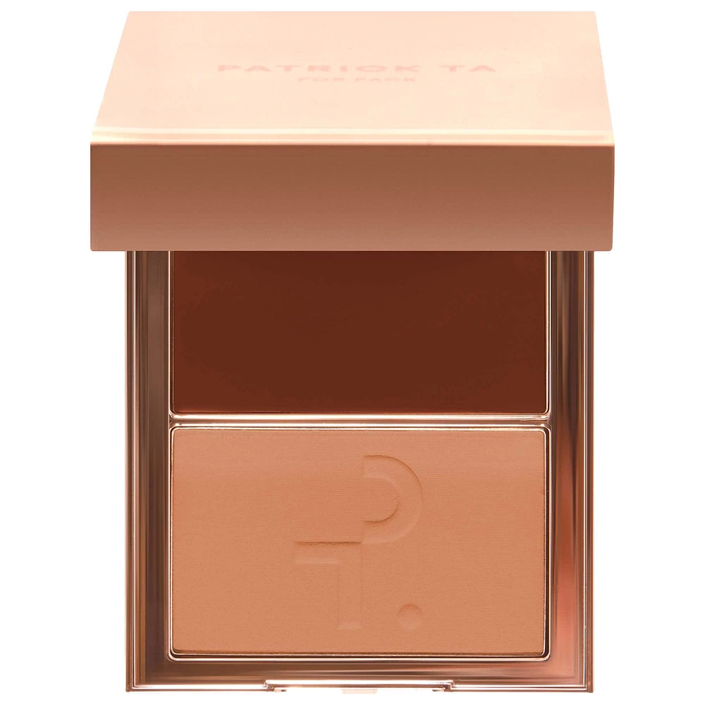 PATRICK TA Major Skin Crème Foundation and Finishing powder Duo oz cream .14 / 9 g 4