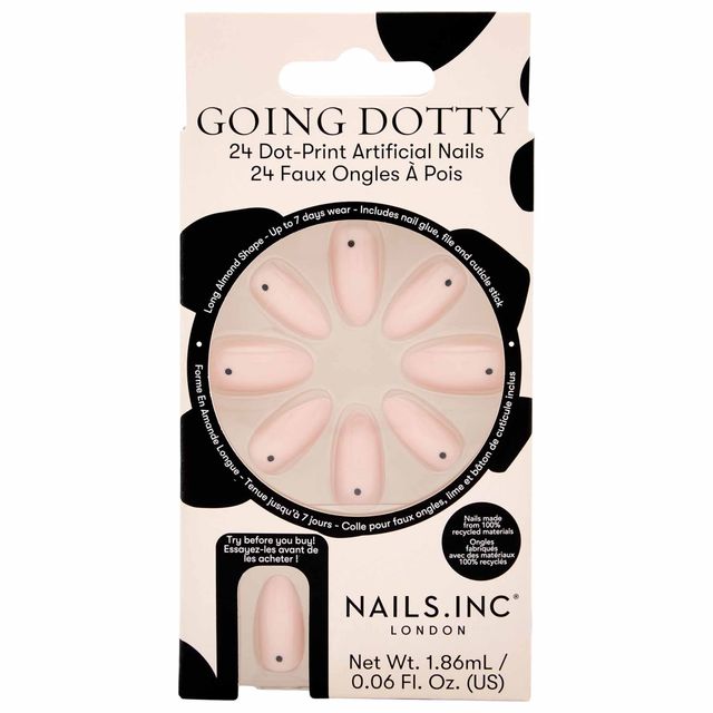 NAILS INC. Artificial Press-On Nails Going Dotty