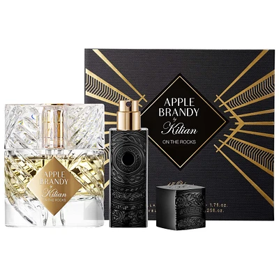 Apple Brandy on the Rocks Icon Set
