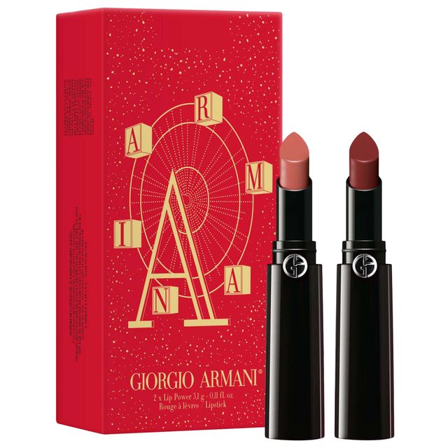 Armani Beauty Lip Power Holiday Duo Set | Centre Eaton de Montréal