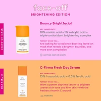 Bouncy Brightfacial Brightening Mask with 10% Azelaic Acid + 1% Salicylic Acid