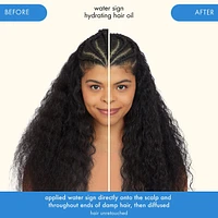 Water Sign Hydrating Hair Oil with Hyaluronic Acid