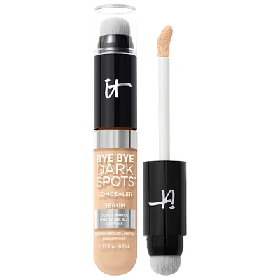 IT Cosmetics Bye Dark Spots Concealer + Serum with Niacinamide & Hyaluronic Acid 0.22 oz / 6.5 mL